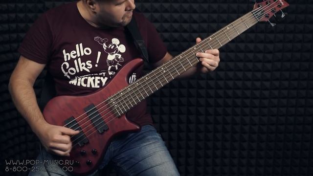 Бас-гитара 6 струн SCHECTER STILETTO CUSTOM-6 VRS смотреть онлайн
