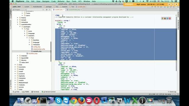 SugarCRM/SuiteCRM: ручное добавление новых полей в модуль смотреть онлайн