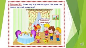 Видео-урок Тема Правила поведения в саду