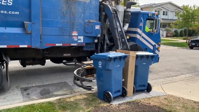 Republic Services 2416: Mack LEU Heil DuraPack Python Garbage Truck смотреть онлайн