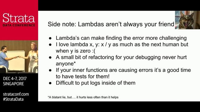 Debugging Apache Spark with Holden Karau (Google) & Joey Echeverria (Rocana) - Strata Singapore 201 смотреть онлайн