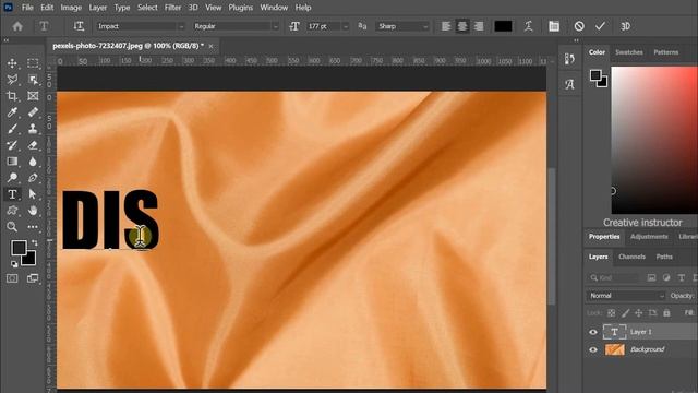 Text on Cloth Displacement Map Photoshop Tutorial | Displacement Mapping in Photoshop смотреть онлайн