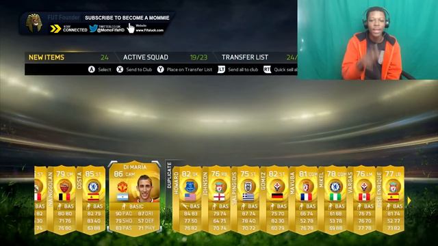BEST 100K PACKS OF THE YEAR ft RONALDO IN A PACK - FIFA 15 PACK OPENING смотреть онлайн