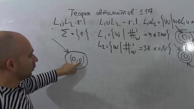 Введение в теорию автоматов и вычислений. 1.17 объединение двух языков смотреть онлайн