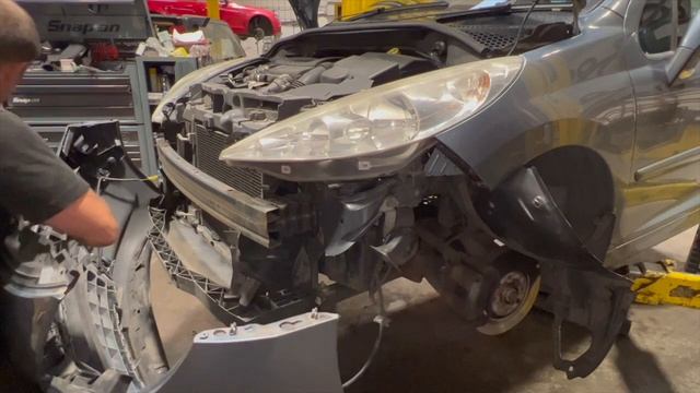 Peugeot 207 Air con condensor replacement смотреть онлайн