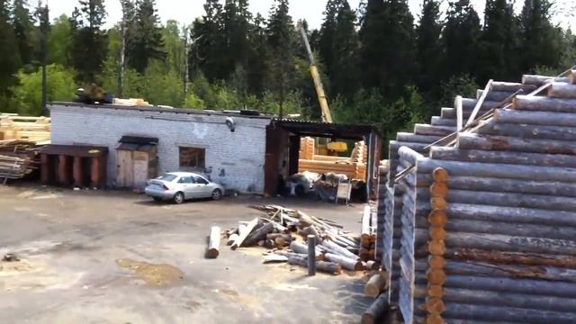 Срубы из карельской сосны. ч2 смотреть онлайн