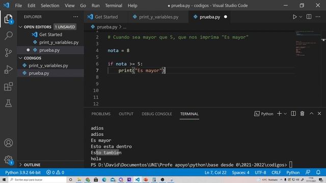 3. Clase de Python Base - Condicionales смотреть онлайн