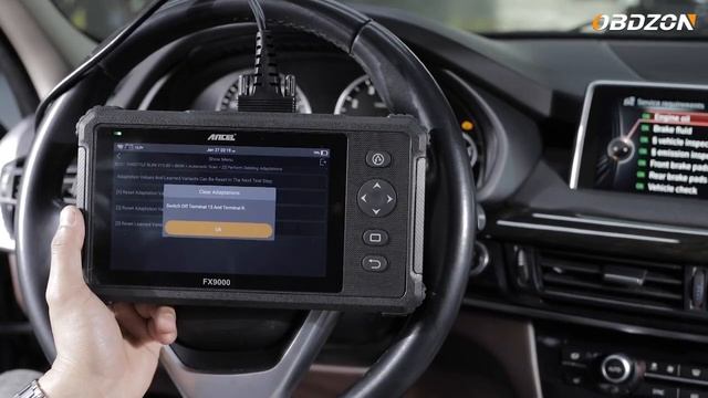 ANCEL FX9000 Throttle Body Relaearn OBD2 Scanner Review|ANCEL