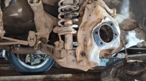 Замена ступицы и заднего тормозного диска в Митсубиси Лансер 10 ( Mitsubishi Lancer 10 )