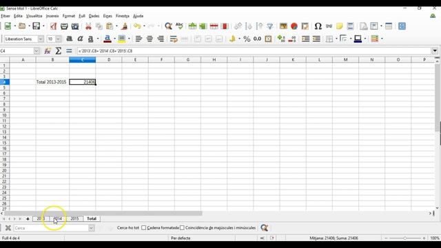 Les funcions tridimensionals al Libreoffice Calc смотреть онлайн
