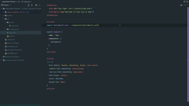 3b Vue 3 project structure overview смотреть онлайн