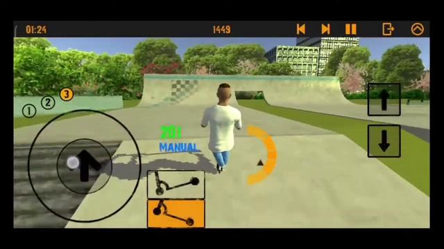 Обзор игры scooter FE3D 2 смотреть онлайн