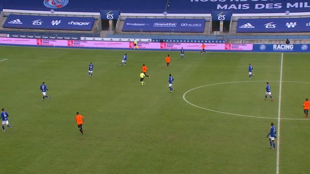 RC STRASBOURG ALSACE - STADE DE REIMS (0 - 1) - Highlights - (RCSA - SdR) / 2020-2021 смотреть онлайн