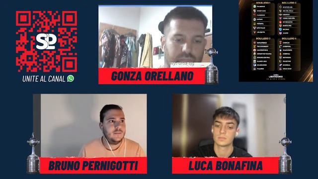 VIVO Y REACCIÓN DEL SORTEO DE LA COPA LIBERTADORES - #SANLORENZO смотреть онлайн