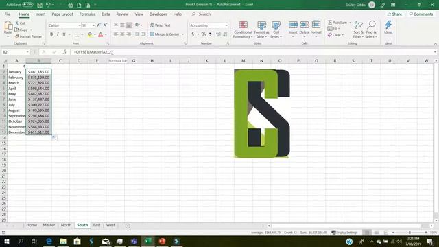 Excel OffSet Function смотреть онлайн