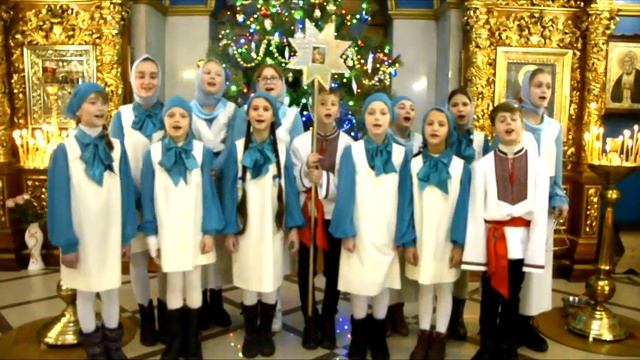 07:01:2021 Колядки в храме Рождества Пресвятой Богородицы. Детский хор. смотреть онлайн