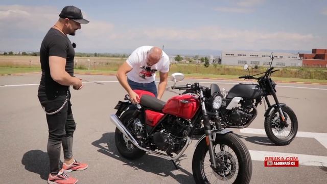 Brixton – Стилният Café Racer | Glanville Scrambler| Test and Review | Brika.com смотреть онлайн