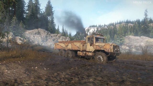 ANK MK38 ARMY EXTREME OFFROAD | Snowrunner Gameplay смотреть онлайн