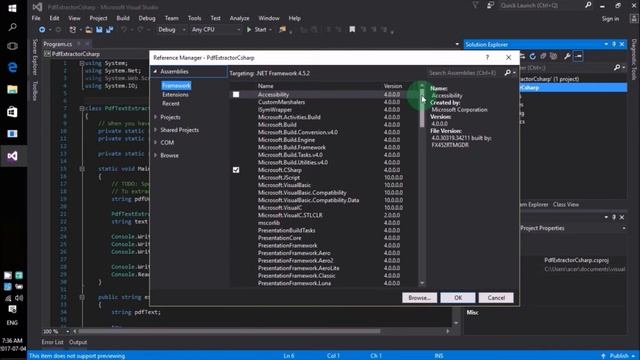 How to extract text from PDF file in C# смотреть онлайн
