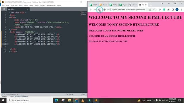 HOW TO CREATE HEADER H1, H2, H3, SO ON AND HOW CONTROL HEADER FOR WEBSITES USING HTML AND CSS смотреть онлайн