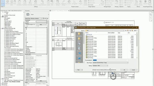 #BIMTraining #RevitTraining #Revit #0218_3 Export to DWG and DWF смотреть онлайн