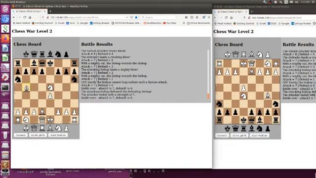 zothBrothers Chess War Level 2 multi user networked demo video смотреть онлайн