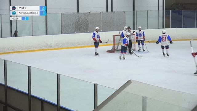 МКМ - North Select (Синие) | «Кубок победы 2023». Турнир по хоккею среди команд 2005 г.р. смотреть онлайн