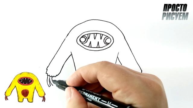 Как нарисовать ВУЛЛИ БУЛЛИ из игры Joyville смотреть онлайн