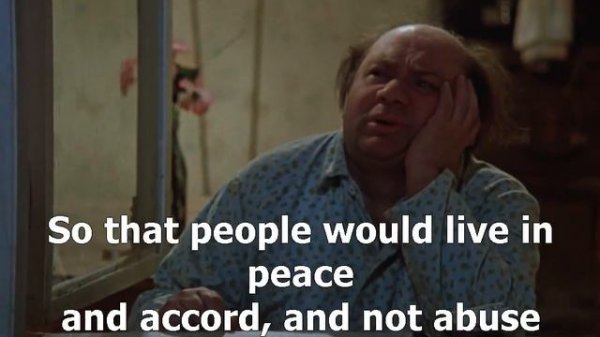 Afonya (1975) [HD - 720p] - Peace! No war! (Ep.) [Eng sub]