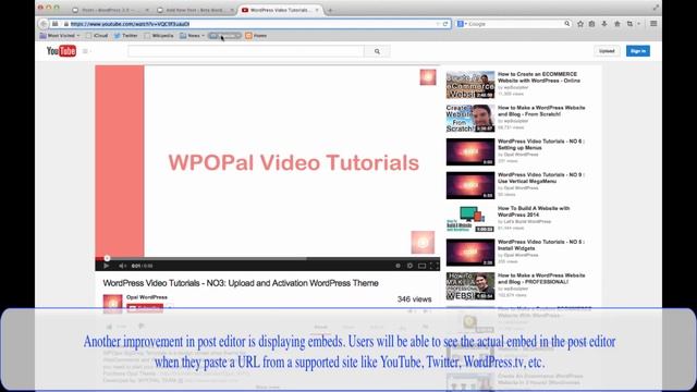 New features coming in WordPress 4.0 смотреть онлайн