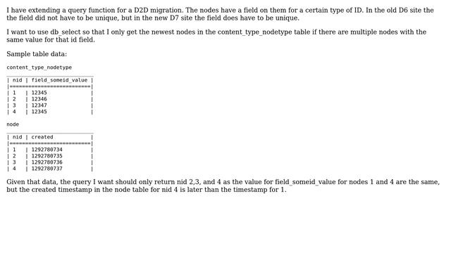 Drupal: Using db_select to only get the latest nodes with a certain field value (2 Solutions!!) смотреть онлайн