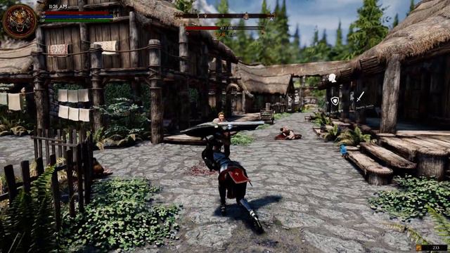 SKYRIM SE / 3PCO + Lock on + Smooth Motion pack