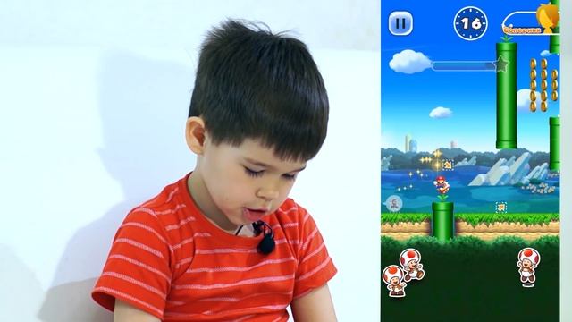 ? Супер Марио Ран обзор игры на #ЭрикШоу