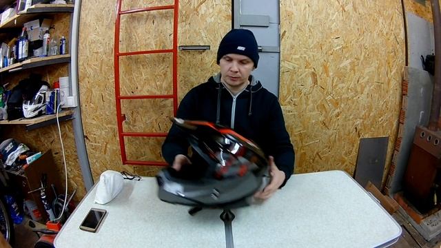 ШЛЕМ до 5000руб! ОБЗОР ШЛЕМА ATAKI MX801. смотреть онлайн