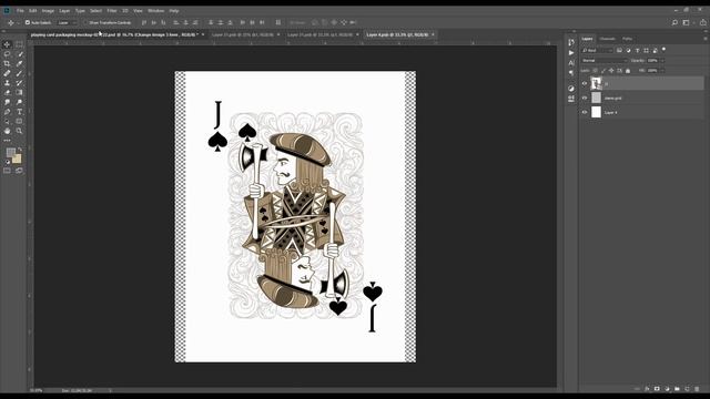 Playing Card Packaging Mockup How To Use Guide смотреть онлайн