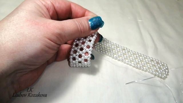 Сумка из бусин/Часть 1(114)/Плетение донышка/Как спрятать леску в изделии/Мастер Класс смотреть онлайн
