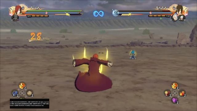 NARUTO SHIPPUDEN: Ultimate Ninja STORM 4 (support throw infinite Shuriken Glitch)This Game is Broke смотреть онлайн