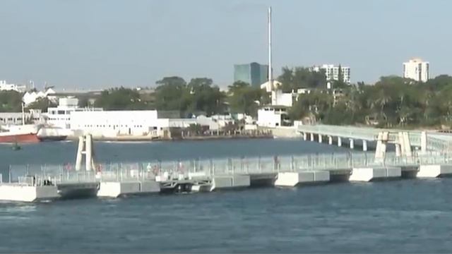 Pontoon Engineering, How China Build 1km Bridge in 28mins, China Modern Floating Bridge Application смотреть онлайн