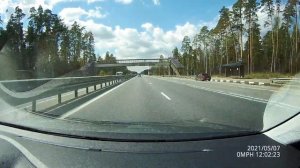 Трасса М7 Суздаль - Владимир - Москва в реальном времени
