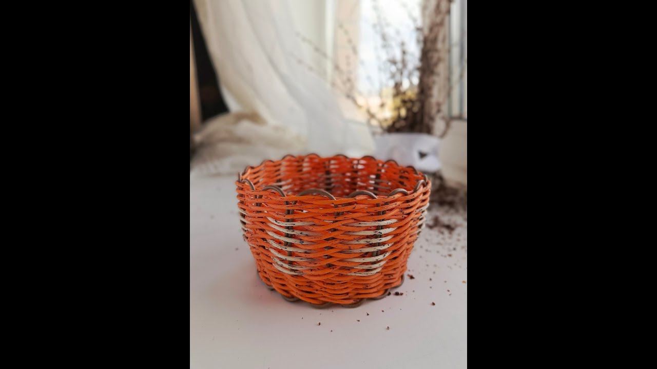 МК оранжевая корзинка