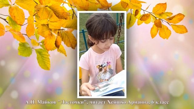 Читаем стихи про осень. Натухайская СБ смотреть онлайн