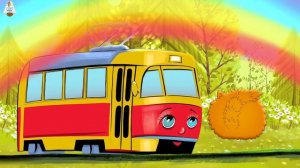 Музыкальные загадки для детей | Загадки для детей | Сказка Круглого Кота про Трамвайчик Угадайчик