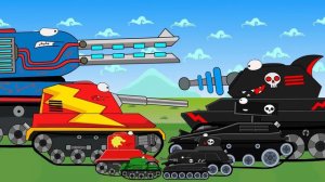 РАЗБОРКИ С БОССАМИ! МУЛЬТИКИ ПРО ТАНКИ HILLS OF STEEL! CARTOONS ABOUT TANKS