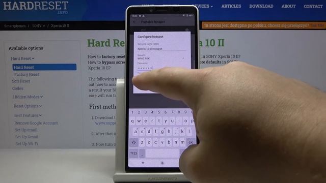 How to Enable Portable Hotspot in SONY Xperia 10 II – Share Wi-Fi смотреть онлайн