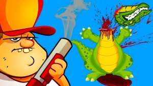 ЭТО НАШЕ БОЛОТО игра как   Swamp Attack Болотная атака монстров от Funny Games TV