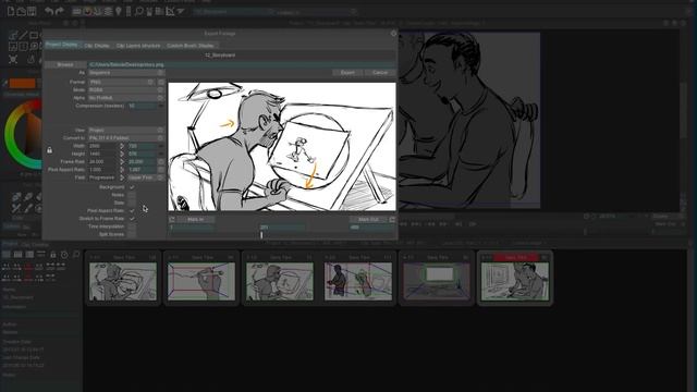 Export a project (TVPaint Animation 11 tutorial) смотреть онлайн