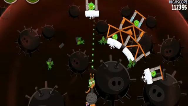 ANGRY BIRDS SPACE - 3 STARS DANGER ZONE D-15 смотреть онлайн