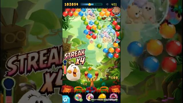 Angry Birds Pop level 92 смотреть онлайн