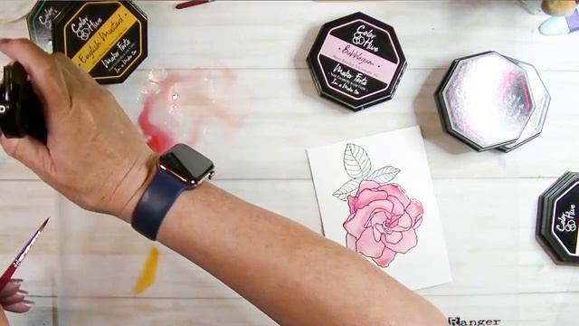 Watercolor And Masking With Gorgeous Gardenia: Fix Double Stamping MISTAKES