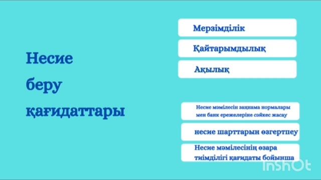 Несие. Несие түрлері. Тиімді, тиімсіз жақтары. Бизнеске арналған несие. смотреть онлайн